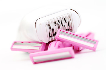 Image showing razor and epilator