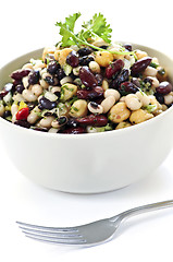 Image showing Bean salad