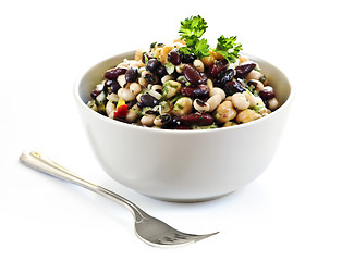 Image showing Bean salad