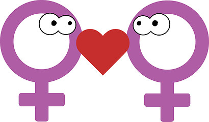 Image showing lesbian love