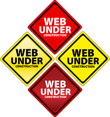 Image showing web under construction