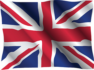 Image showing national flag of united kingdom