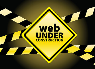 Image showing web under construction