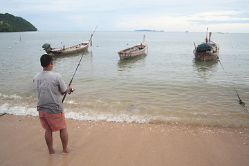 Image showing Fisherman