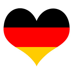 Image showing Germany Heart