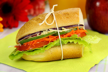 Image showing Salad Roll