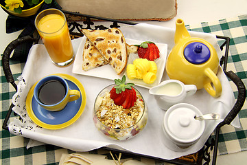 Image showing Breakfast Tray