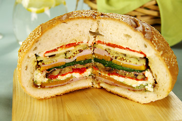 Image showing Savory Cob Loaf