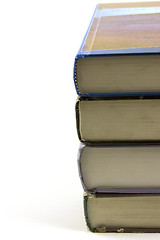 Image showing Old Books Stacked Up