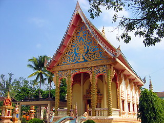 Image showing High Temple. Vientiane. Laos