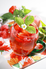 Image showing Refreshing summer drink