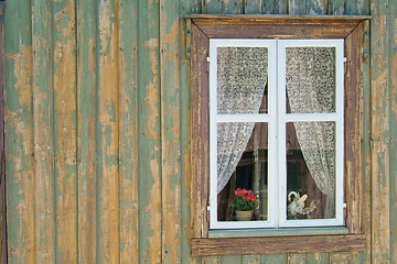 Image showing Window of old house