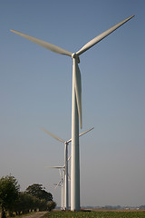 Image showing wind power station