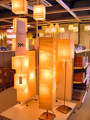 Image showing Modern lamps