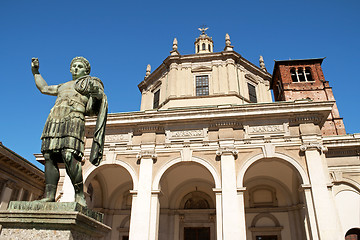 Image showing Basilica of Saint Lawrence (San Lorenzo Maggiore) in Milan