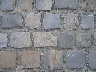 Image showing Stone pavement