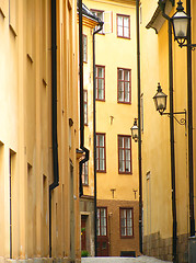 Image showing Street in Old Stockholm