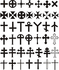 Image showing Cross set