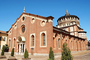 Image showing Santa Maria delle Grazie, Milan