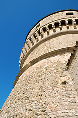 Image showing Tower of the fortress of San Leo