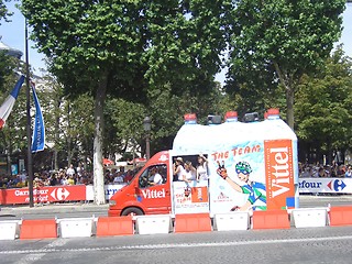 Image showing Le Tour de France parade