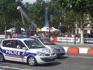 Image showing Le Tour de France parade