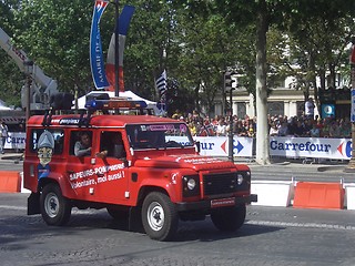 Image showing Le Tour de France parade