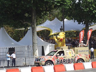 Image showing Le Tour de France parade