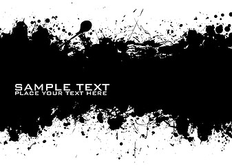 Image showing Black Text ink