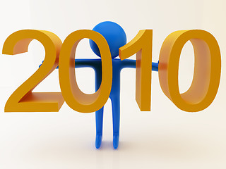 Image showing New year