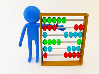 Image showing Abacus 3d