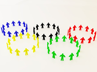 Image showing Olympic symbol