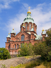 Image showing Uspenski Cathedral, Helsinki