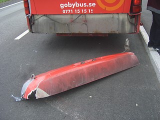 Image showing Broken bus