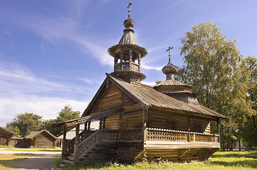 Image showing Old village church