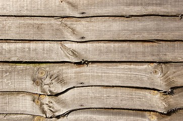 Image showing Wooden Fence Background