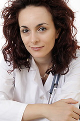 Image showing Portrait of a young doctor