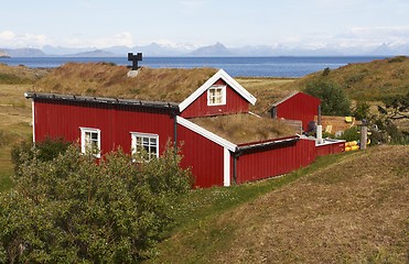 Image showing Red cottage