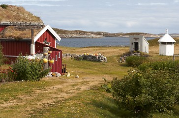 Image showing Red cottage