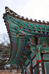 Image showing Korean temple