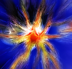 Image showing explosion texture