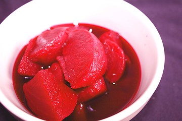 Image showing Bowl of beets