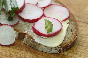 Image showing Radish bread