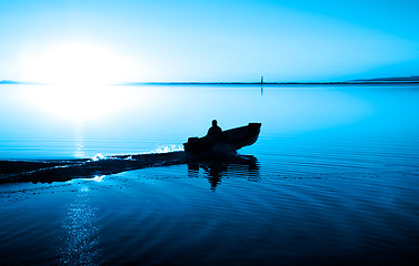 Image showing Pacific Northwest Sunset