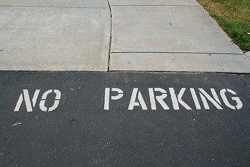 Image showing No Parking Sign