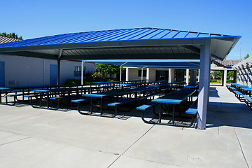 Image showing Outdoor Cafeteria