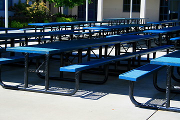 Image showing Outdoor Cafeteria