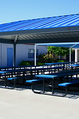 Image showing Outdoor Cafeteria