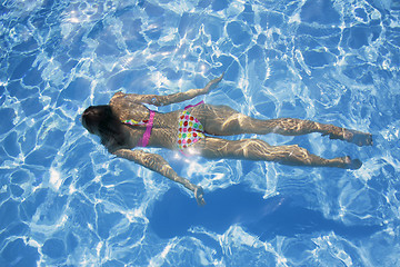 Image showing Underwater Swimmer