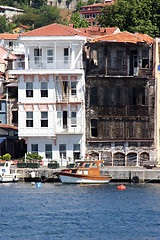 Image showing Old and New Houses in Istanbul